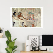 schilderij van de tombe Rekhmire, Thebes, d Poster (Thuiskantoor)