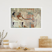 schilderij van de tombe Rekhmire, Thebes, d Poster (Keuken)