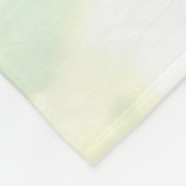 Schilderij van de  Vader Kerstmis Fleece Deken (Hoek)