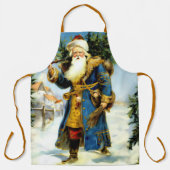 Schilderij van de  Vader Kerstmis Schort (Voorkant)