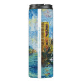 SCHILDERIJ VAN DE WAIKIKI YACHT CLUB THERMOSBEKER (Achterkant)