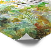 schilderij van de waterverf Cinque Terre Poster (Hoek)