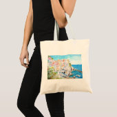 schilderij van de waterverf Cinque Terre Tote Bag (Voorkant (product))