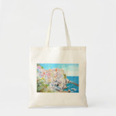 schilderij van de waterverf Cinque Terre Tote Bag (Voorkant)