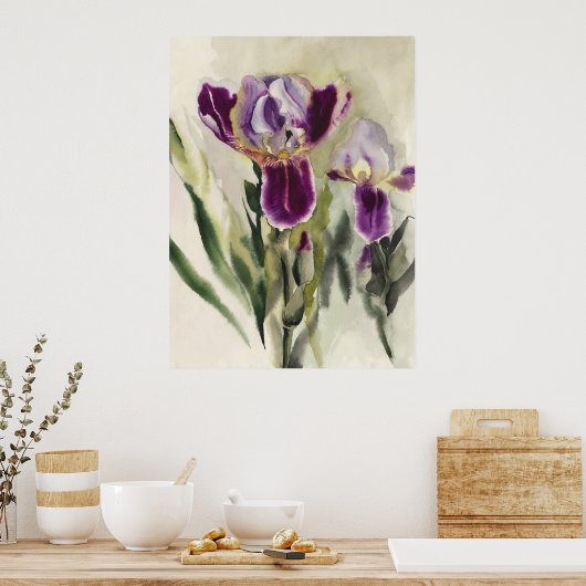 schilderij van de waterverf poster (Keuken)