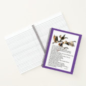 schilderij van de waterverf van ganzen + mary oliv notitieboek (Binnen)