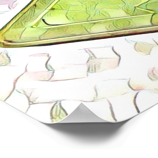 Schilderij van Deep Ellum, Dallas Texas Poster (Hoek)