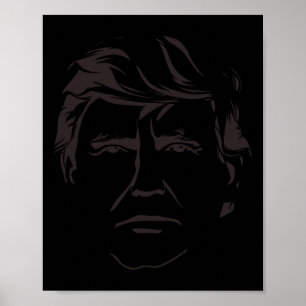 Schilderij van Donald Trump Poster
