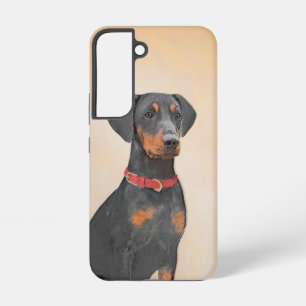 Schilderij van Duitse Pinscher Originele Dier Kuns Samsung Galaxy Hoesje