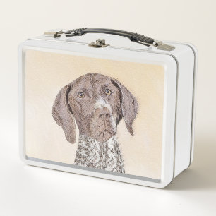 Schilderij van Duitse Staande Hond - Honden Kunst