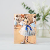 Schilderij van Edgar Degas, Danseres, 1880 Briefkaart (Staand voorkant)