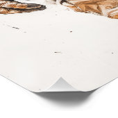 schilderij van een astronaut perfect poster (Hoek)