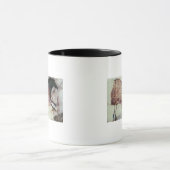 schilderij van een galoppingpaard, c.17000 BC Mok (Midden)