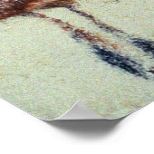 schilderij van een galoppingpaard, c.17000 BC Poster (Hoek)