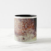 schilderij van een galoppingpaard, c.17000 BC Tweekleurige Koffiemok (Center)