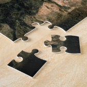 Schilderij van een hoornd dier, c.17000 BC (grot) Legpuzzel (Zijkant)