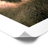 Schilderij van een hoornd dier, c.17000 BC (grot) Poster (Hoek)