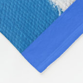Schilderij van een huiskat fleece deken (Hoek)