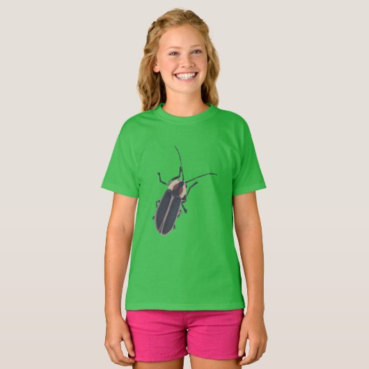 Schilderij van een Lightning Bug, Insect, Tshirts (Voorkant volledig)
