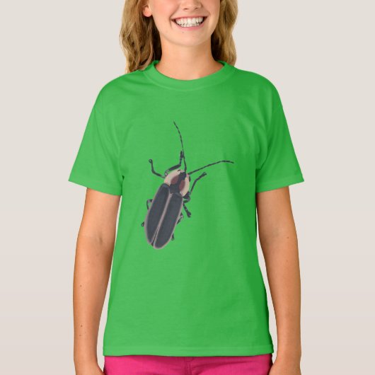 Schilderij van een Lightning Bug, Insect, Tshirts (Voorkant)