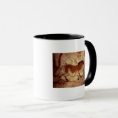 Schilderij van een paard, c.17000 BC Mok (Voorkant rechts)