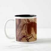 Schilderij van een paard, c.17000 BC Tweekleurige Koffiemok (Links)