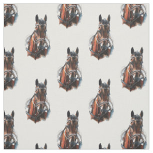 schilderij van een paard. Pas me aan. Stof