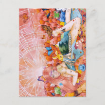 Schilderij van een vrouw titel: De Middag