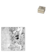 Schilderij van een vrouw titel: De Middag Rubberstempel (Gestempeld)