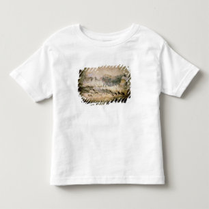 Schilderij van een zwarte koe, c.17000 BC Kinder Shirts