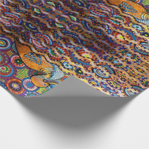 schilderij van eenden cadeaupapier