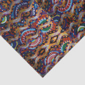 schilderij van eenden tissuepapier (Detail)