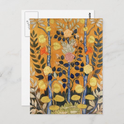 schilderij van Emile Bernard, Rozen Briefkaart (Voorkant / Achterkant)