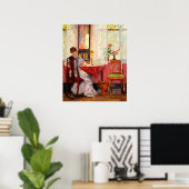 Schilderij van Gari Melchers, Poster (Thuiskantoor)