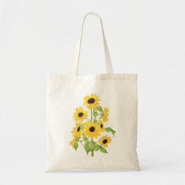 schilderij van gele zonnebloemen 2021 tote bag
