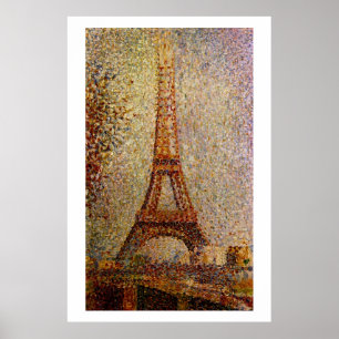 Schilderij van Georges Seurat: De Eiffeltoren (188 Poster