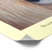 schilderij van grote kattenliefhebber poster (Hoek)