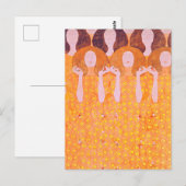 schilderij van Gustav Klimt Briefkaart (Voorkant / Achterkant)