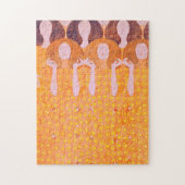 schilderij van Gustav Klimt Legpuzzel (Verticaal)