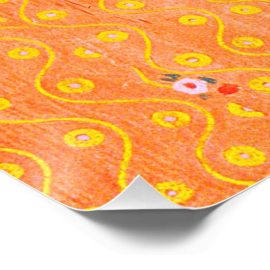 schilderij van Gustav Klimt Perfect Poster (Hoek)