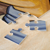Schilderij van handen in een kerk legpuzzel (Zijkant)