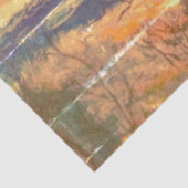  schilderij van Haystack Rock Tissuepapier (Detail)