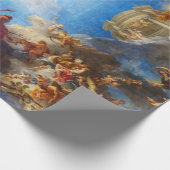 schilderij van Hercules-plafonds in Chateau de Ver Cadeaupapier (Hoek)