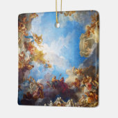 schilderij van Hercules-plafonds in Chateau de Ver Keramisch Ornament (Links)