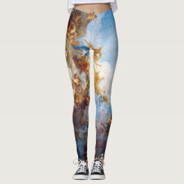 schilderij van Hercules-plafonds in Chateau de Ver Leggings