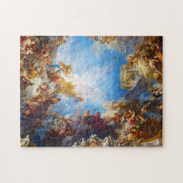 schilderij van Hercules-plafonds in Chateau de Ver Legpuzzel