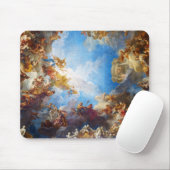 schilderij van Hercules-plafonds in Chateau de Ver Muismat (Met muis)