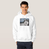schilderij van Husky Hoodie (Voorkant volledig)
