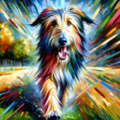 Schilderij van Ierse wolfshond Akryltryk Hond Legpuzzel