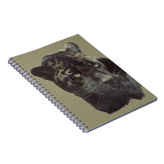 schilderij van Jaguar Notitieboek (Rechterzijde)